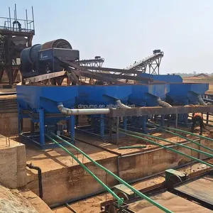 Coltan- Tantalite Ore Process Plant Alluvial Tantalum Niobium Tin Washing Plant Machine Price