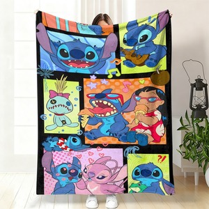 <span class=keywords><strong>Manta</strong></span> <span class=keywords><strong>de</strong></span> Franela con Diseño <span class=keywords><strong>de</strong></span> <span class=keywords><strong>Stitch</strong></span> <span class=keywords><strong>y</strong></span> Angel, <span class=keywords><strong>Manta</strong></span> <span class=keywords><strong>de</strong></span> Dibujos Animados Rosa <span class=keywords><strong>de</strong></span> <span class=keywords><strong>Lilo</strong></span> <span class=keywords><strong>y</strong></span> <span class=keywords><strong>Stitch</strong></span> para Cama, Sofá o Sillón - Product Image 4