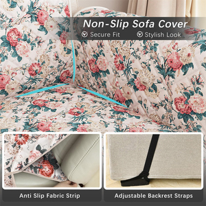 Meilleure Vente <span class=keywords><strong>Housse</strong></span> <span class=keywords><strong>de</strong></span> Canapé <span class=keywords><strong>3</strong></span> Places Douce, Imperméable, Anti-Rayures, Lavable, pour Hôtels, Protection Durable des Meubles - Product Image 4