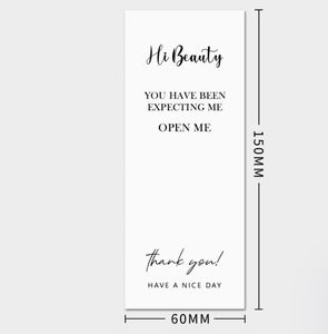 Caja de avión Rectangular de Color personalizado, pegatina de agradecimiento sellada para caja de regalo, decoración de caja de papel de mensajería - Product Image 5