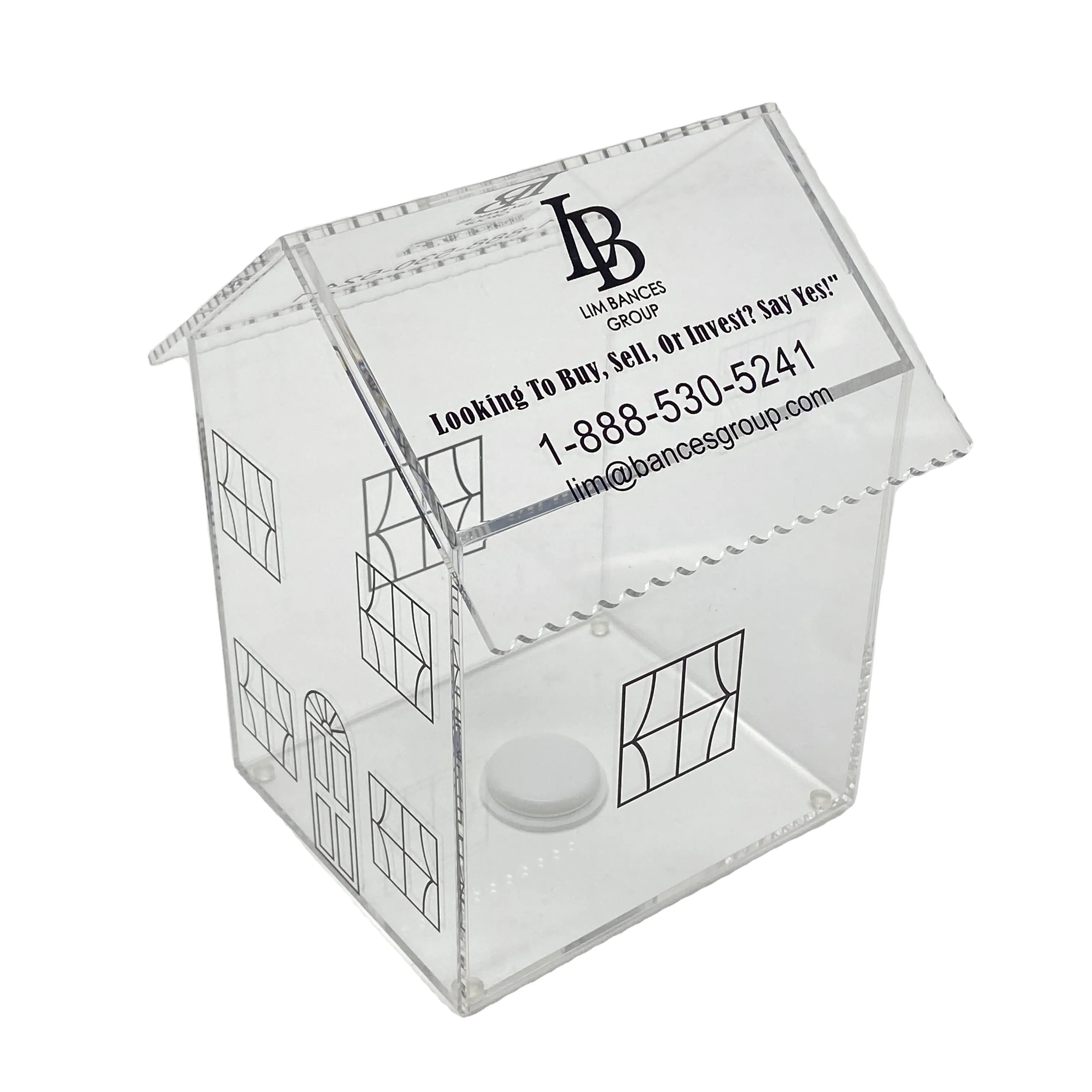 XFL Free Sample Design Factory Wholesale Custom Acrylic Piggy Bank Donation Money Box For Boys Girls Kids Adult Gift