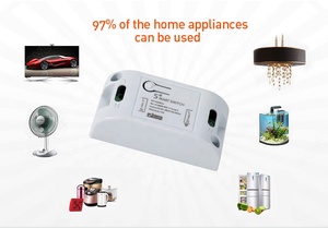 Thông minh NFC wifi thông minh chuyển đổi ánh sáng <span class=keywords><strong>433Mhz</strong></span> không dây điều khiển từ xa phổ DIY RF chuyển đổi từ xa cho đèn điện - Product Image 4