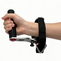 Poignée latérale réglable en acier pour câble, accessoire de machine à câble en acier pour exercices de levée latérale et entraînement des épaules et du haut du corps