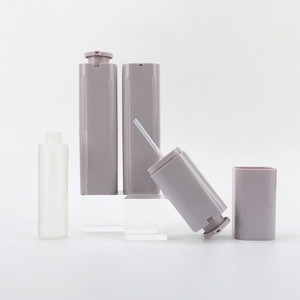 Emballage cosmétique rotatif de forme carrée, flacon pompe sans air pour sérum Drunk Elephant, lotion, 50 ml - Product Image 3