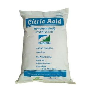 Food Grade Bulk South Africa For Monohydrate Granules Thailand Production Citric Acid