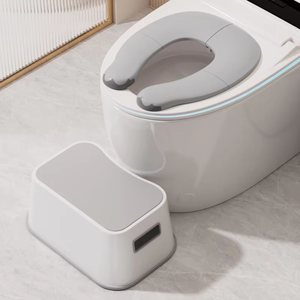 Orinal de plástico plegable para niños, asiento de entrenamiento para inodoro, almohadilla portátil para niños y bebés - Product Image 3