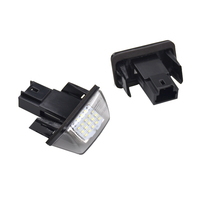 Eclairage de plaque d'immatriculation LED pour Citroën C3 C4 C5 BERLINGO Saxo Xsara Picasso pour Peugeot Partner 206 207 306 307 308 5008