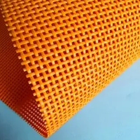 Filet de sécurité en maille polyester anti-poussière enduit de PVC pour échafaudage, directement de l'usine, personnalisable pour la construction