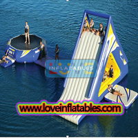 Équipement de jeu gonflable flottant d'eau, jeux aquatiques gonflables, Jungle Joe