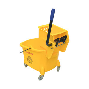 26 lít đa chức năng nhựa làm sạch xô Xe đẩy lao công vắt lau xô - Product Image 4