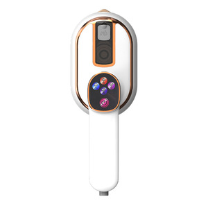 Plancha de vapor púrpura de 1000W y 100ML, plancha eléctrica compacta con vapor rápido y tres ajustes de temperatura - Product Image 2