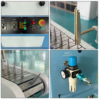Machine automatique de traitement à la flamme pour bouteilles en PP, nouvelle et sécurisée, avec couvercle de protection et doubles buses pour PE, PET, HDPE (pré-impression)