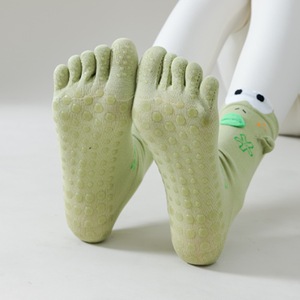 Calzini Antiscivolo a Cinque Dita per Danza e Yoga da Donna, in Cotone e Spandex, Comodi e Leggeri, per Pilates, Barre, Ginnastica ed <span class=keywords><strong>Esercizi</strong></span> - Product Image 3