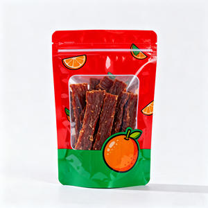 ถุงคอมโพสิตโปร่งใสสูงที่กำหนดเองที่มีหน้าต่างสำหรับขนมขบเคี้ยวช็อคโกแลตกาแฟชาเนื้อวัวกระตุกและเม็ดมะม่วงหิมพานต์ - Product Image 2