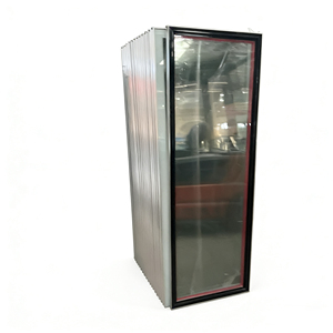 Vitrine de rangement à porte vitrée large, conception à glissière fluide pour l'affichage de boissons fraîches, fruits et plats préparés dans le secteur de la restauration - Product Image 5