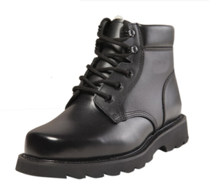 Botas de Cuero Genuino HBA0112 Personalizadas con Forro de Lana Cálida, Calzado Duradero de Cuero Vacuno - Product Image 1