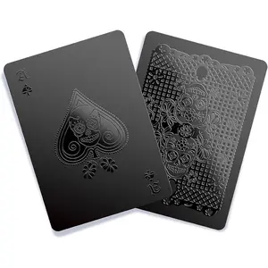 Customization Print Holographic Large Royal Playing Cards Plastic Poker From Taiwan