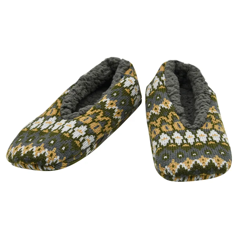 למבוגרים יוניסקס חדר גרביים מקורה חורף נוח חם נעל נעלי גרבי עבור שינה