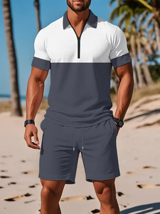 Set di <span class=keywords><strong>Polo</strong></span> multifunzione personalizzato estate Best seller da uomo con stampa 3D - Product Image 2