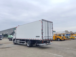 Camion frigorifique 4x2 à prix d'usine, fourgonnette congélateur avec groupe frigorifique Carrier, véhicule de logistique de la chaîne du froid - Product Image 5