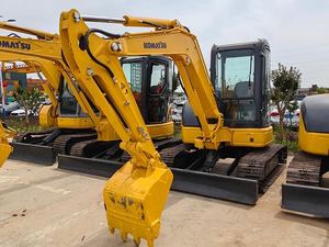 5 Ton Japan Komatsu Pc50 Excavator Used Excavator Komatsu Pc55 <b>Mini</b> Excavator with Thumb Attachment Quick Coupler Breaker - Product Image 3