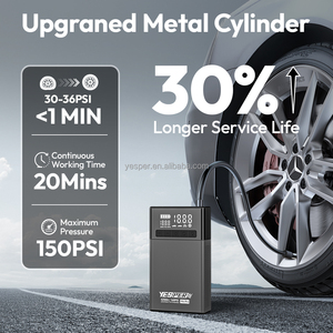 Yesper M6 Pro 12v Smart Car <strong>Battery</strong> 4250A Jump Starter Portable Car Lithium <strong>Battery</strong> Car <strong>Booster</strong> Jump Starter Air Compressor - Product Image 2