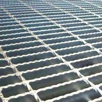 Grille en acier galvanisé à chaud dentelée avec surface antidérapante