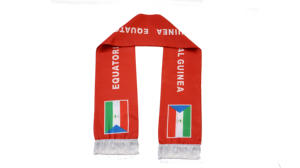 Écharpe Drapeau de la Guinée Équatoriale en Gros, Produits Personnalisés pour Supporters de Football, Écharpe Drapeau National, Écharpes à Pompons, Châle - Product Image 4