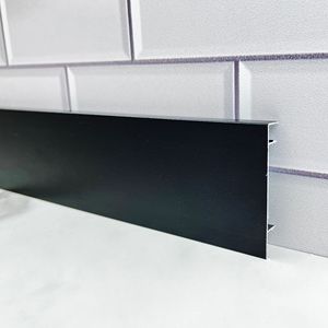 แผ่นขอบอลูมิเนียมอัลลอยด์กันน้ำสำหรับห้องครัวความสูง5ซม. โครงโลหะรูปตัว F ขนาด50มม. - Product Image 5