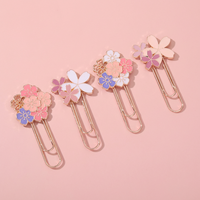 Clips de Papel Metálicos Personalizados al por Mayor, Clips Decorativos Personalizados para Oficina y Escuela, Logotipo Personalizado, Directo de Fábrica