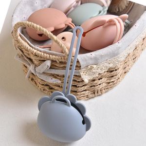 Cartoon Silikon Schnuller-Aufbewahrungsbox Tragbare Reise-Schnullertasche BPA-freies Silikon Schnuller-Etui - Product Image 2