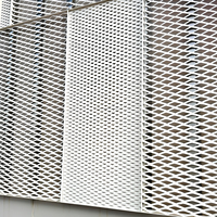 Plataforma de Malla Metálica Expandida Galvanizada de Acero Inoxidable, Duradera y Antideslizante para Pasarelas de Fábrica y Entrepisos