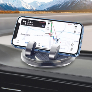Supporto per telefono per auto girevole a 360 gradi supporto per supporto antiscivolo per cruscotto supporto per supporto cellulare staffa di navigazione GPS con numero di parcheggio - Product Image 6