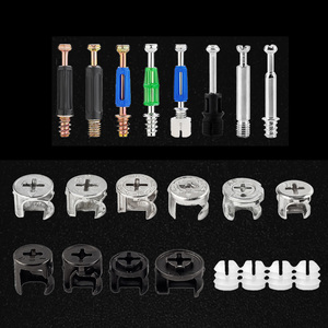 Conector excéntrico metálico para muebles, accesorios de máquina, plantilla de conexión, herrajes de bloqueo para uso en cocina y comedor - Product Image 2