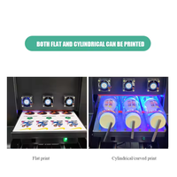 Impresora UV de Cama Plana Eizoulyn, Nueva, en Oferta, Tamaño Pequeño, Cabezal de Impresión L1800 XP600 para Bolígrafos, Botellas, Carcasas de Teléfono, Cuero, Impresora A3/A4