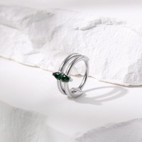 SUPERSTAR Anneau septum nez titane G23 charnière click, zircone ronde cœur fleur bijou piercing corps
