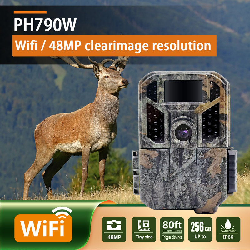 4K 64MP Hunting Cameras 120 Range