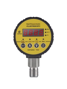 Manomètre électronique intelligent à affichage numérique HC-810 en matériau PE pour pompe à vide, compresseur d'<span class=keywords><strong>air</strong></span>, pression pneumatique - Product Image 2