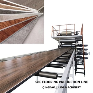 Ligne de production de revêtements de sol SPC pour la fabrication de planches de vinyle PVC pour usage commercial et résidentiel en intérieur - Product Image 1