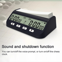 Jam catur profesional jam Digital multifungsi jam tangan Digital hitung mundur akurat permainan papan Timer Stopwatch
