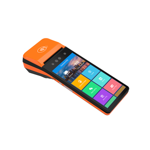 Cầm tay <span class=keywords><strong>Android</strong></span> POS point of Sale thiết bị đầu cuối 6 inch cảm ứng POS Hệ thống thanh toán di động POS với đầu đọc thẻ máy quét mã vạch - Product Image 1