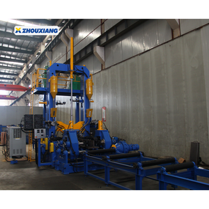 خط إنتاج فعال ومتين للعوارض على شكل حرف H 3 في 1، آلة تجميع ولحام وتقويم العوارض - Product Image 2