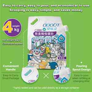 Litière pour chat à forte absorption d'eau (99 %), faible en poussière, pour tous types de litières pour chat - OEM/ODM disponible - Product Image 2
