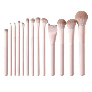 Set <span class=keywords><strong>de</strong></span> <span class=keywords><strong>Brochas</strong></span> <span class=keywords><strong>de</strong></span> <span class=keywords><strong>Maquillaje</strong></span> Rosadas, Multitamaño, Opcionales, <span class=keywords><strong>de</strong></span> Pelo Sintético Premium, <span class=keywords><strong>Brochas</strong></span> Profesionales para Aplicación <span class=keywords><strong>de</strong></span> <span class=keywords><strong>Maquillaje</strong></span> Facial Completo - Product Image 6