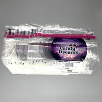 Sac d'emballage personnalisé pour tomates cerises fraîches, Sac de raisin général pour conservateur de fruits frais, Sac d'emballage scellé par ascenseur rouge cerise