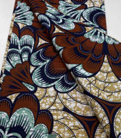 Vente en gros usine Nouveau design Tissu africain en véritable pagne ciré 100% coton Tissus imprimés africains Tissus en dentelle