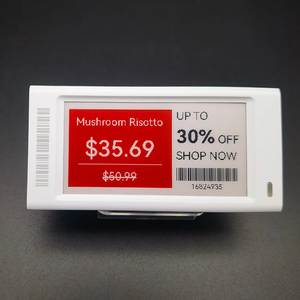 Etiqueta de Precio Digital ESL con Alimentación por Batería, Sistema de Etiquetado Electrónico para Estantes de Tiendas de Abarrotes, Etiqueta de Precio Electrónica - Product Image 1