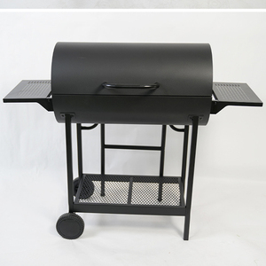 OWNSWING Griglia per Barbecue a Carbone Stile <span class=keywords><strong>Americano</strong></span>, Grande, per Esterni, Campeggio, Giardino, Portatile, con Tavolo Pieghevole - Product Image 3
