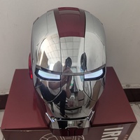 Casque de super-héros à commande vocale, fermeture/ouverture automatiques, portable