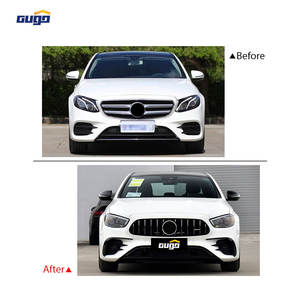 GUGO 신품 2016-2020년형 메르세데스-벤츠 E클래스 W213용 바디킷, 2021년형 E53 AMG 모델 벤츠 차량용 전면 및 후면 범퍼 업그레이드 - Product Image 2